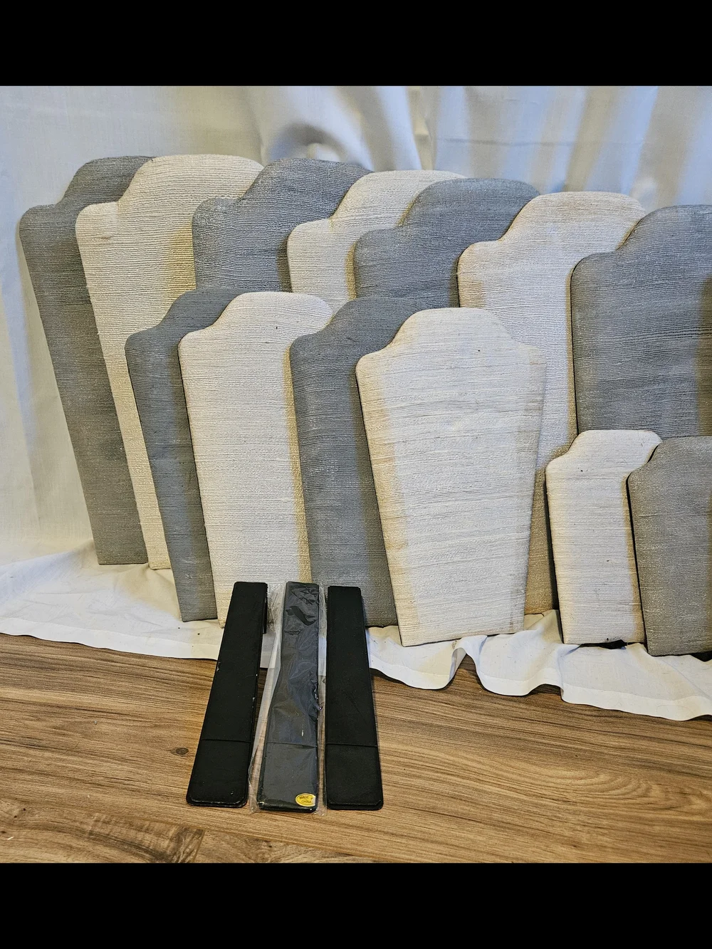 Fabric jewlery display props 3 sizes